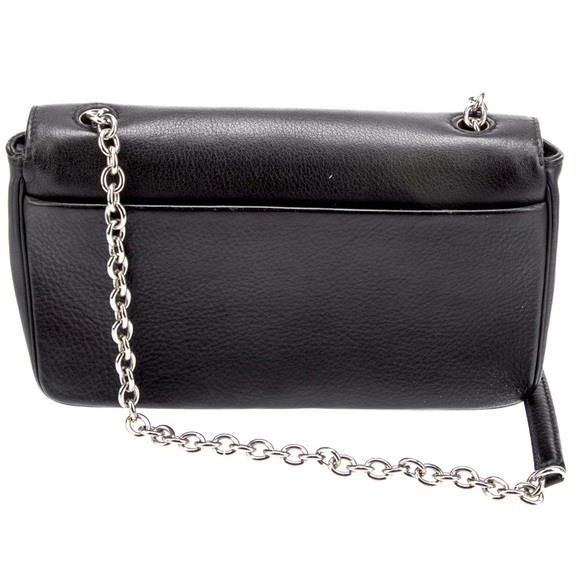 Balenciaga, Black Leather Crossbody w/ Front Closure. Includes Dust Bag. - Picture 14 of 16